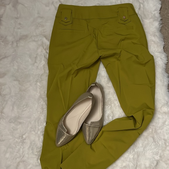 ❤️ 2 pc bundle BEGONVILLE pants set size 0 in mustard green Mittoshop Top size M - Picture 11 of 16